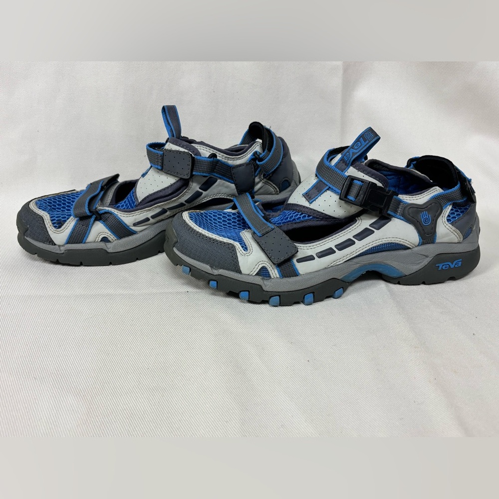 TEVA Blue Gray Outdoor Shoes sz 8.5
